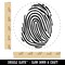 Thumb Print Thumbprint Rubber Stamp for Stamping Crafting Planners